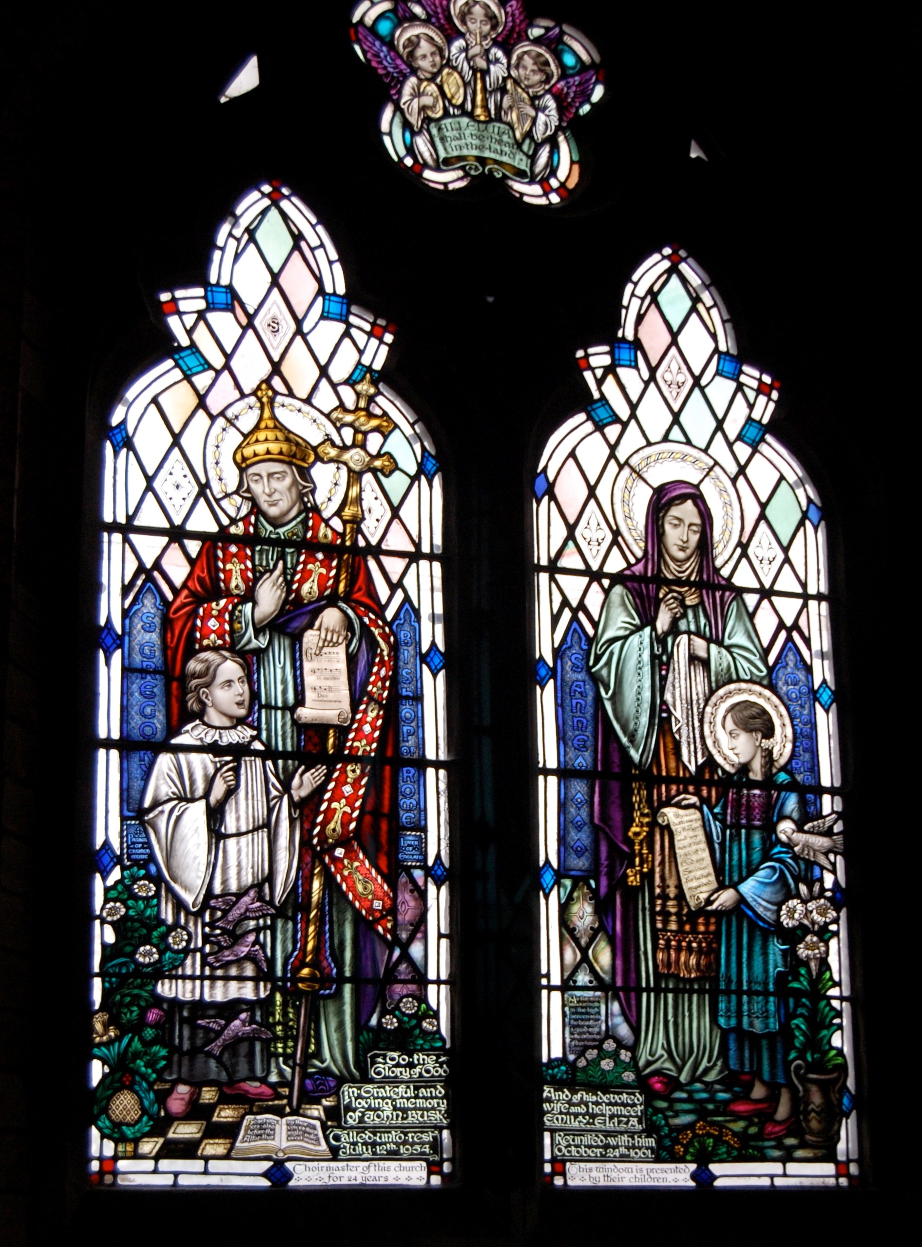 Window south nave
